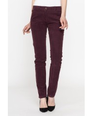 VELLUTO STRETCH. Vita bassa e gamba regolare.