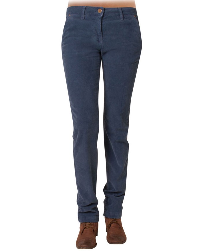 VELLUTO STRETCH. Vita bassa e gamba regolare.