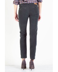 VELLUTO 1000r STRETCH MOD. 785. Vita bassa e gamba regolare.