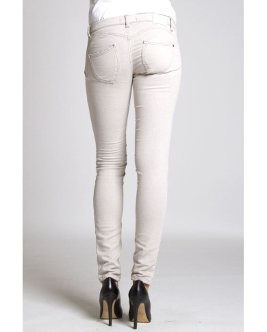 JOGGER JEANS COLORATO MOD 788 BOTTOM-UP. Vita bassa e gamba stretta.