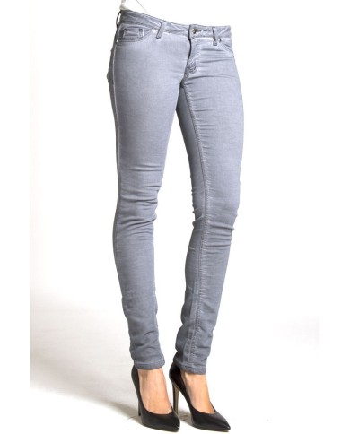 JOGGER JEANS COLORATO MOD 788 BOTTOM-UP. Vita bassa e gamba stretta.