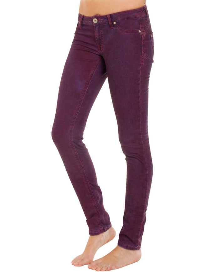 JOGGER JEANS COLORATO MOD 788 MOD. PLAY UP. Vita bassa e gamba stretta.