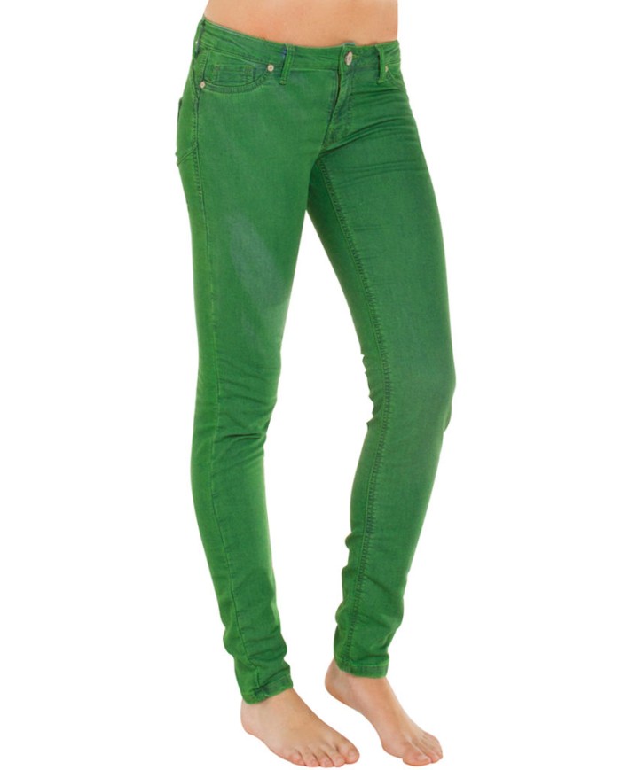 JOGGER JEANS COLORATO MOD 788 MOD. PLAY UP. Vita bassa e gamba stretta.