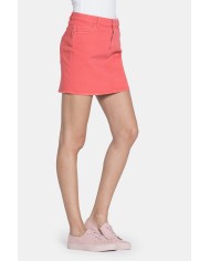 MINIGONNA IN JEANS COLOR STRETCH