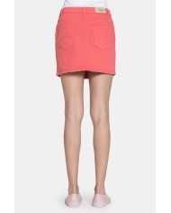 MINIGONNA IN JEANS COLOR STRETCH