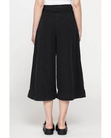 GONNA PANTALONE CON ELASTICO IN VITA IN POPELINE 100% COTONE