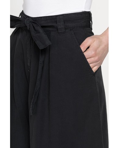 GONNA PANTALONE CON ELASTICO IN VITA IN POPELINE 100% COTONE