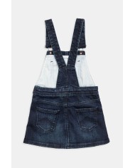 SALOPETTE GONNA IN DENIM STRETCH