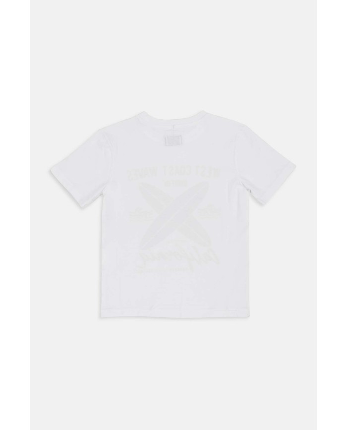 MAGLIA GIROCOLLO IN JERSEY STAMPATA