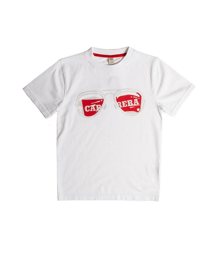 MAGLIA GIROCOLLO IN JERSEY STAMPATA