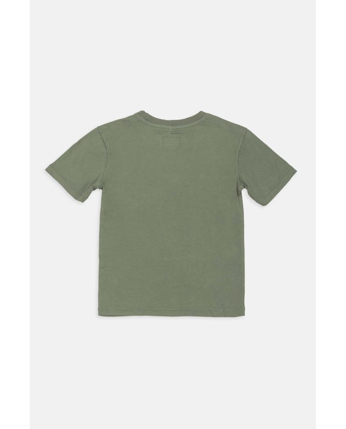 MAGLIA GIROCOLLO IN JERSEY STAMPATA