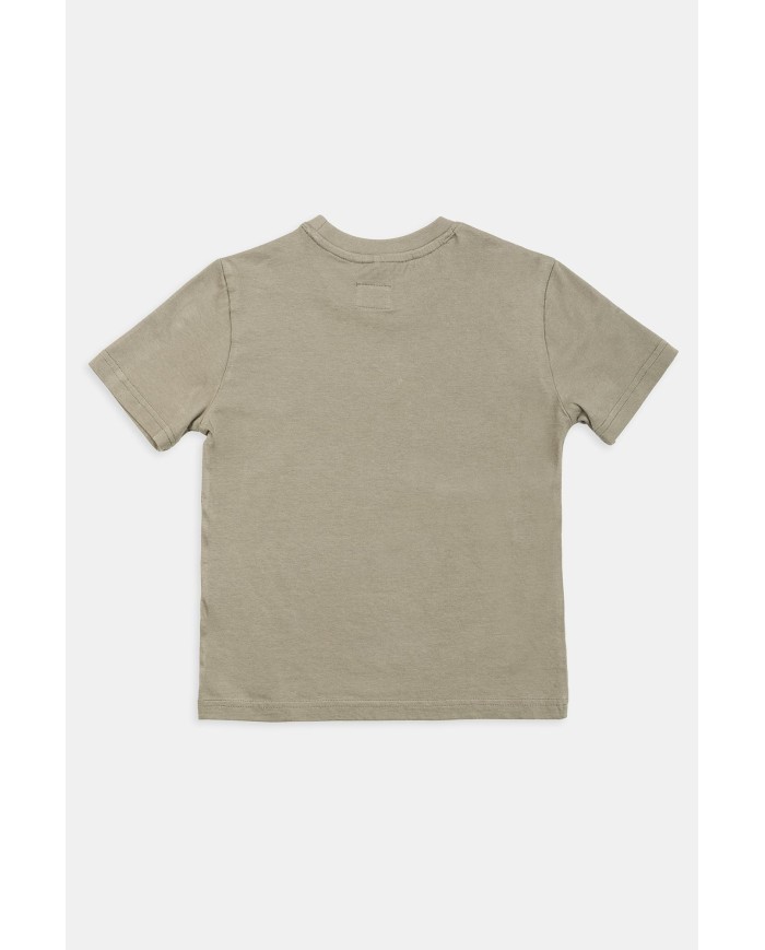 MAGLIA GIROCOLLO IN JERSEY CON STAMPA