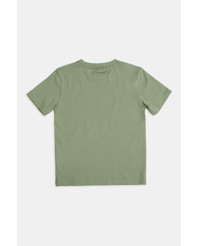 MAGLIA GIROCOLLO IN JERSEY CON STAMPA