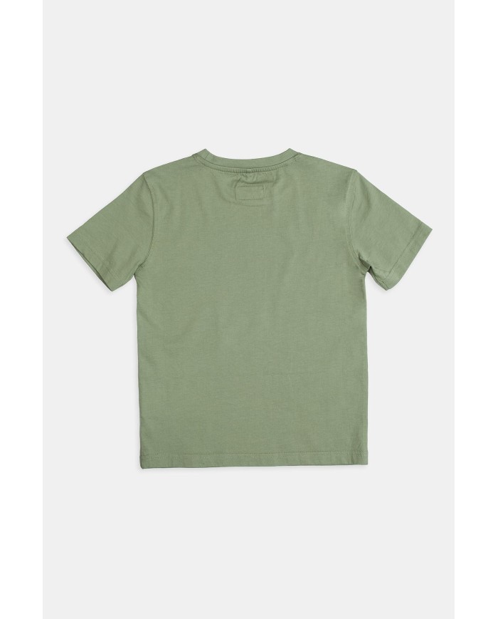 MAGLIA GIROCOLLO IN JERSEY CON STAMPA