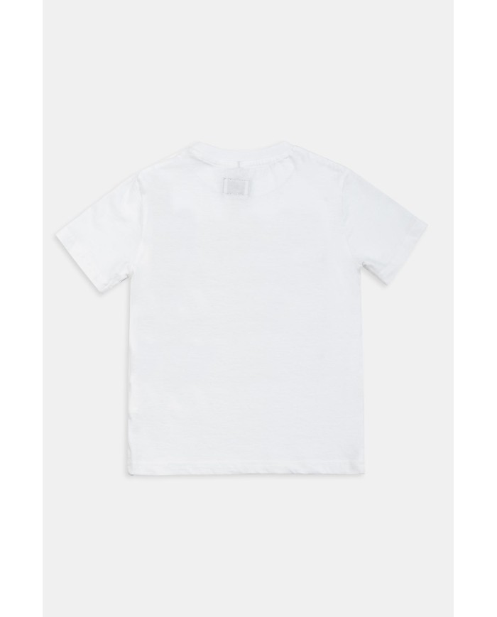 MAGLIA GIROCOLLO IN JERSEY CON STAMPA