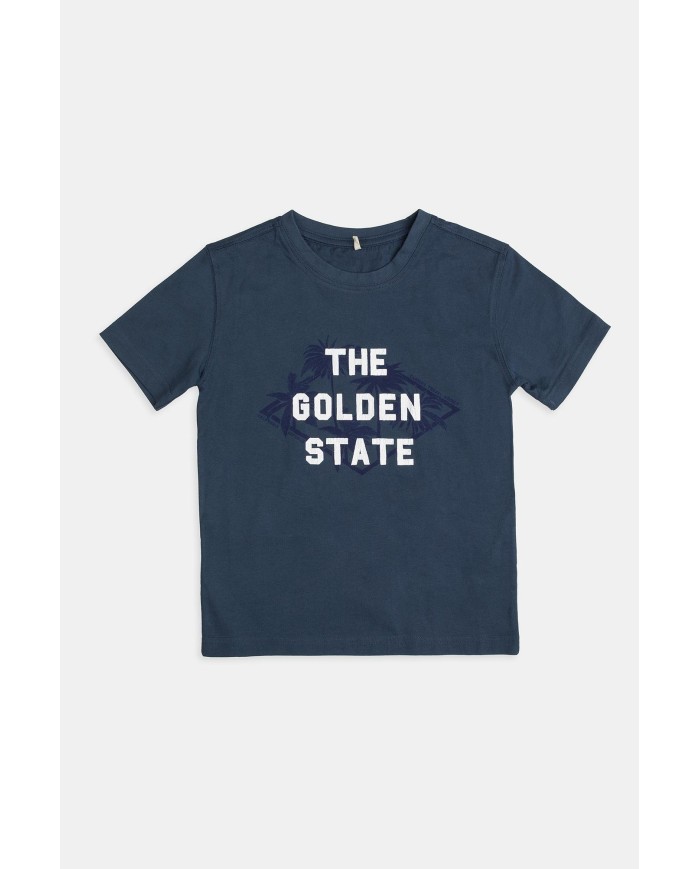 MAGLIA GIROCOLLO IN JERSEY CON STAMPA