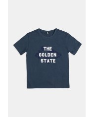 MAGLIA GIROCOLLO IN JERSEY CON STAMPA