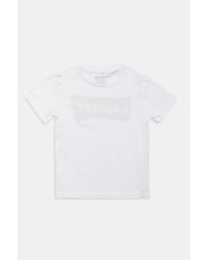 T-SHIRT GIROCOLLO IN JERSEY CON LOGO CARRERA.