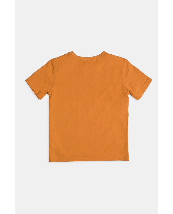 T-SHIRT GIROCOLLO IN JERSEY CON LOGO CARRERA.