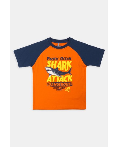 T-SHIRT GIROCOLLO IN JERSEY