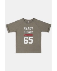 T-SHIRT GIROCOLLO IN JERSEY