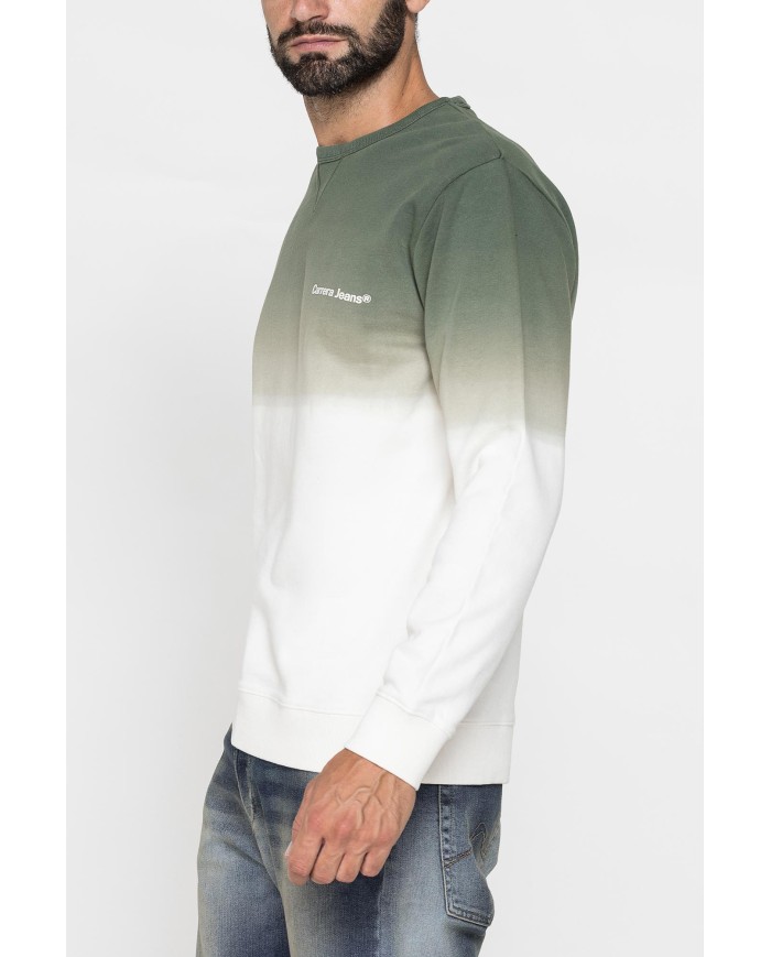 FELPA GIROCOLLO PESANTE CON VESTIBILITÀ OVERSIZE