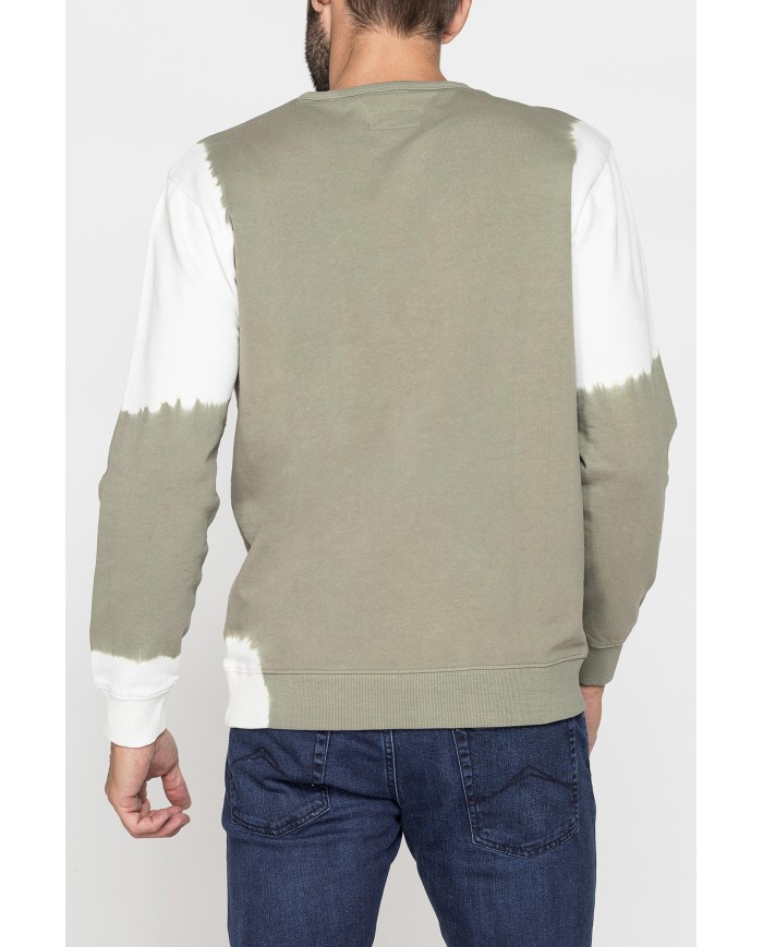 FELPA GIROCOLLO PESANTE CON VESTIBILITÀ OVERSIZE