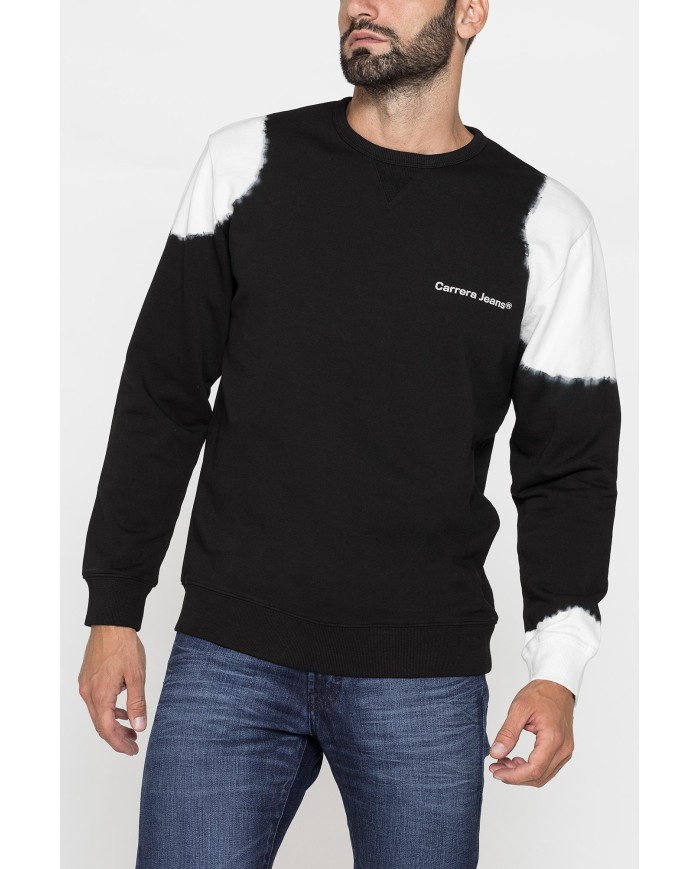 FELPA GIROCOLLO PESANTE CON VESTIBILITÀ OVERSIZE