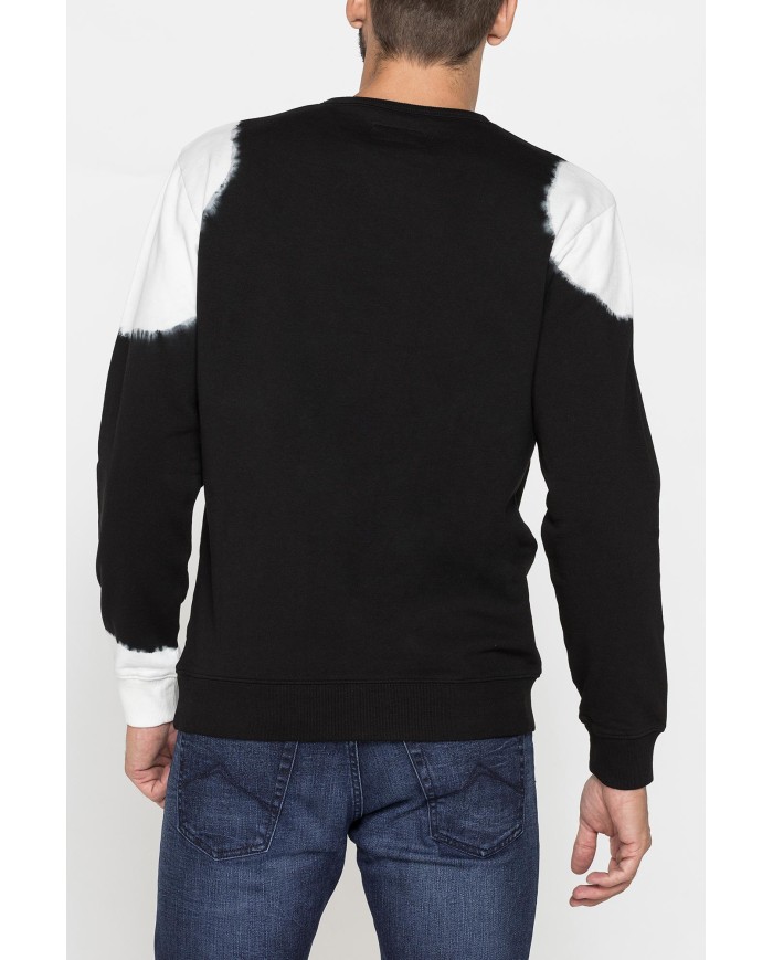 FELPA GIROCOLLO PESANTE CON VESTIBILITÀ OVERSIZE