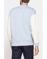 FELPA GIROCOLLO OVERSIZE COLOR BLOCK
