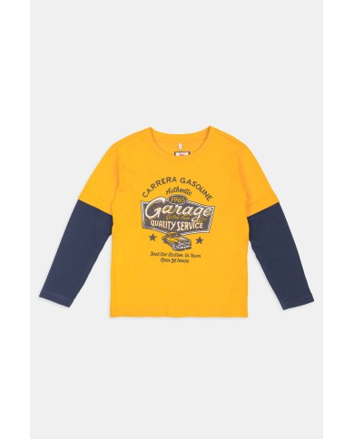 T-SHIRT GIROCOLLO MANICA LUNGA