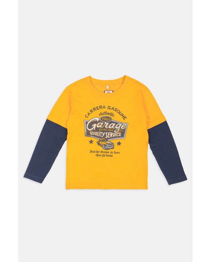 T-SHIRT GIROCOLLO MANICA LUNGA