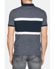 POLO MANICA CORTA IN JERSEY COLOR BLOCK