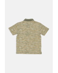 POLO MANICA CORTA IN JERSEY STAMPATO