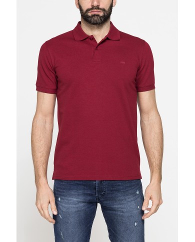 POLO MANICA CORTA TINTA UNITA IN DRY COTTON PIQUET