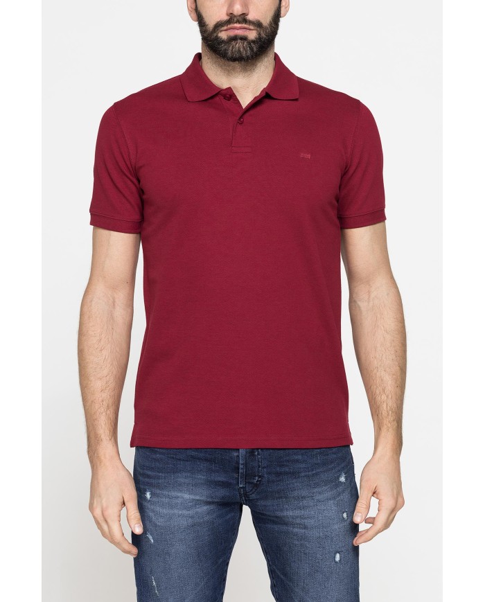 POLO MANICA CORTA TINTA UNITA IN DRY COTTON PIQUET