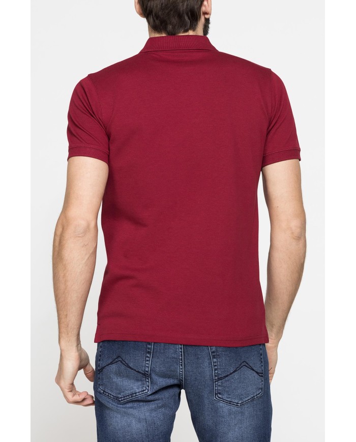 POLO MANICA CORTA TINTA UNITA IN DRY COTTON PIQUET