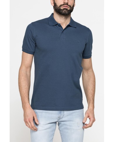 POLO MANICA CORTA TINTA UNITA IN DRY COTTON PIQUET