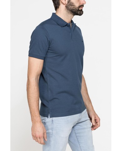 POLO MANICA CORTA TINTA UNITA IN DRY COTTON PIQUET