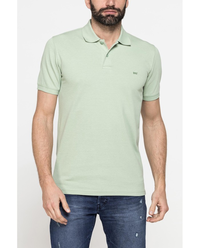 POLO MANICA CORTA TINTA UNITA IN DRY COTTON PIQUET