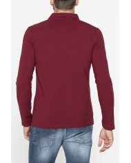 POLO MANICA LUNGA IN PIQUET DI COTONE