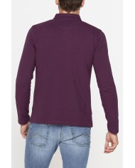 POLO MANICA LUNGA IN PIQUET DI COTONE