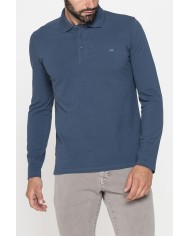 POLO MANICA LUNGA IN PIQUET DI COTONE