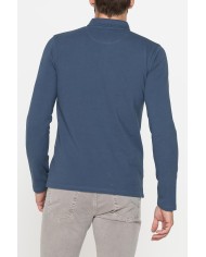 POLO MANICA LUNGA IN PIQUET DI COTONE