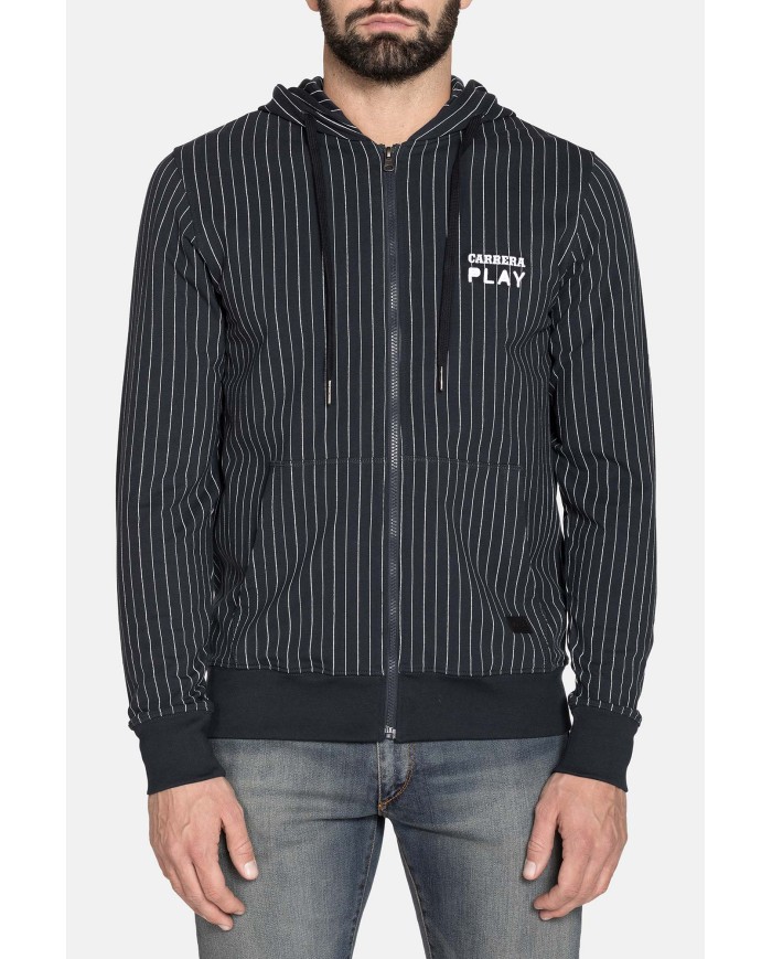 FELPA LEGGERA CON CAPPUCCIO