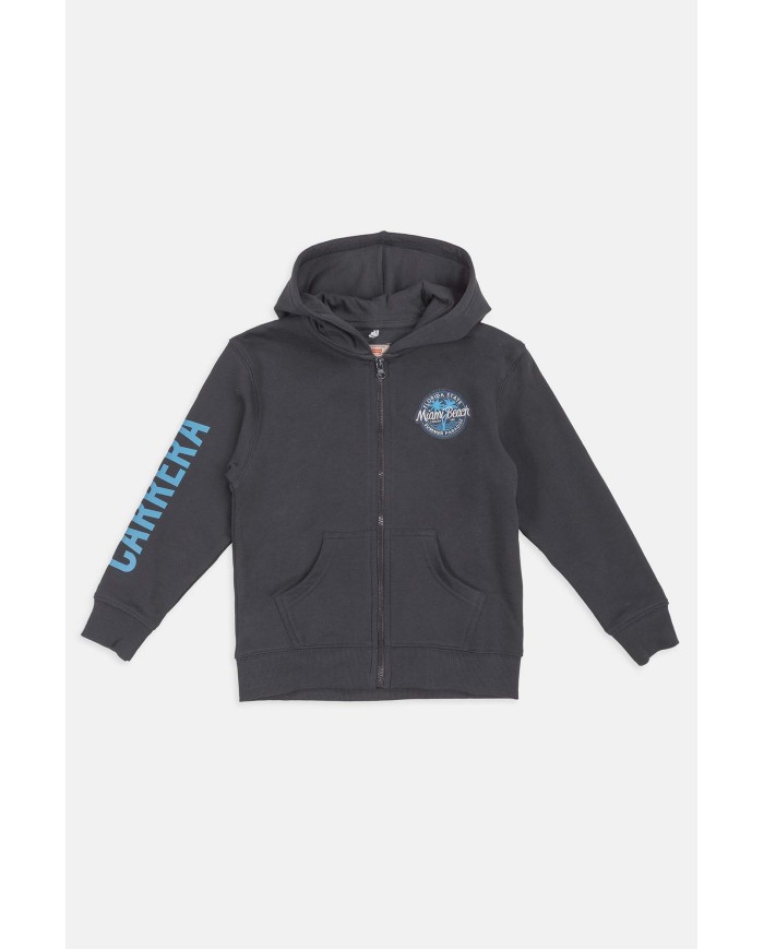 FELPA CON CAPPUCCIO IN FRANCH TERRY