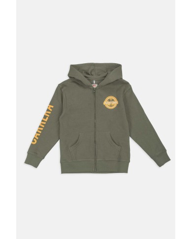 FELPA CON CAPPUCCIO IN FRANCH TERRY