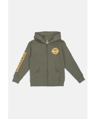 FELPA CON CAPPUCCIO IN FRANCH TERRY