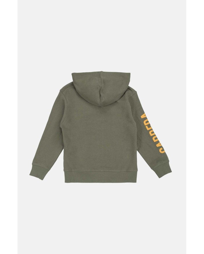 FELPA CON CAPPUCCIO IN FRANCH TERRY