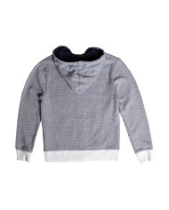 FELPA CON CAPPUCCIO IN FRANCH TERRY